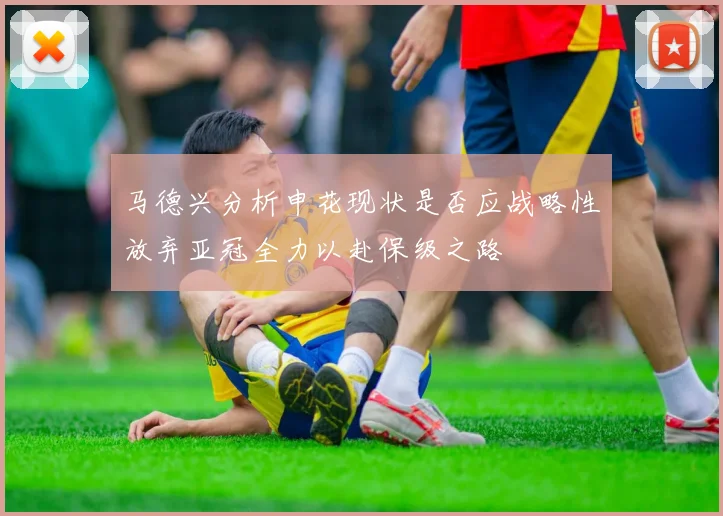 马德兴分析申花现状是否应战略性放弃亚冠全力以赴保级之路